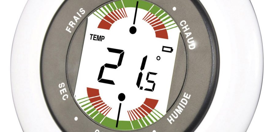 thermometre hygrometre interieure Pièce chauffage